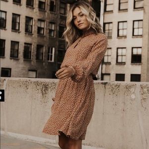 Böhme Velma high neck floral dress